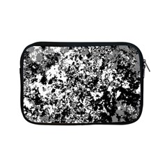 Black And White Grunge Stone Apple Ipad Mini Zipper Cases by SpinnyChairDesigns