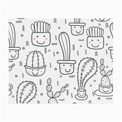 Cactus Small Glasses Cloth (2 Sides) by Sobalvarro