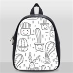 Cactus School Bag (Small) Front