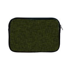 Army Green Texture Apple Ipad Mini Zipper Cases by SpinnyChairDesigns