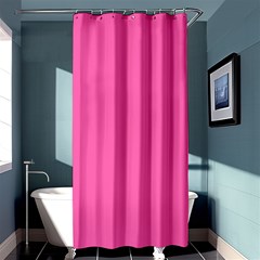 Hot Hollywood Pink Color Shower Curtain 36  X 72  (stall)  by SpinnyChairDesigns