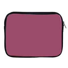 Dark Mauve Color Apple Ipad 2/3/4 Zipper Cases by SpinnyChairDesigns