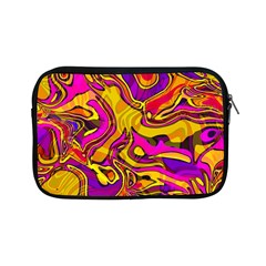 Colorful Boho Swirls Pattern Apple Ipad Mini Zipper Cases by SpinnyChairDesigns