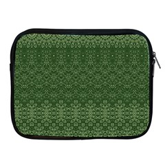 Boho Fern Green Pattern Apple Ipad 2/3/4 Zipper Cases by SpinnyChairDesigns