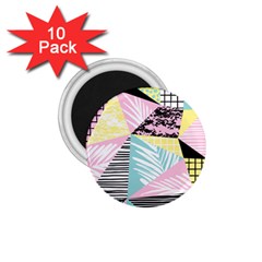 Mosaic Print 1 75  Magnets (10 Pack)  by designsbymallika