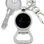 Bubble in dark Bottle Opener Key Chain Front