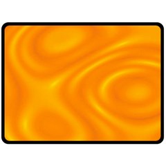 Honey Wave  Double Sided Fleece Blanket (large)  by Sabelacarlos