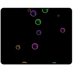 Bubble In Dark 2 Fleece Blanket (medium)  by Sabelacarlos