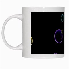 Bubble In Dark White Mugs by Sabelacarlos