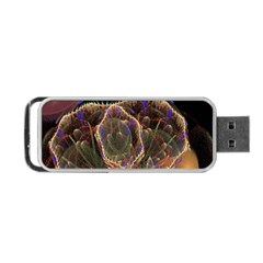 Fractal Geometry Portable Usb Flash (two Sides) by Sparkle