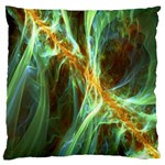 Abstract Illusion Large Cushion Case (One Side) Front