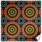 Aztec Multicolor Mandala Canvas 20  x 20  19 x19.27  Canvas - 1