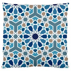 Arabic Geometric Design Pattern  Standard Flano Cushion Case (one Side) by LoolyElzayat