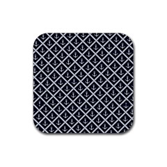 Anchors  Rubber Coaster (square)  by Sobalvarro