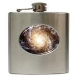 Galaxy Space Hip Flask (6 oz) Front