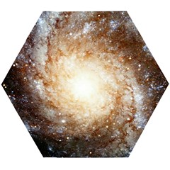 Galaxy Space Wooden Puzzle Hexagon by Sabelacarlos