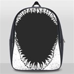 Shark Jaws School Bag (Large) Front