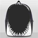 Shark Jaws School Bag (XL) Front