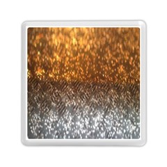 Glitter Gold Memory Card Reader (square) by Sparkle