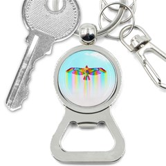 Rainbow Bird Bottle Opener Key Chain by Sparkle