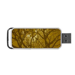 Forest Landscape Illustration 2 Portable Usb Flash (one Side) by dflcprintsclothing