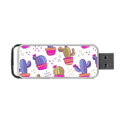 Cactus Love 4 Portable Usb Flash (one Side) by designsbymallika