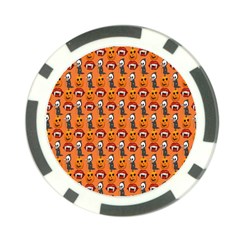 Halloween Poker Chip Card Guard by Sparkle