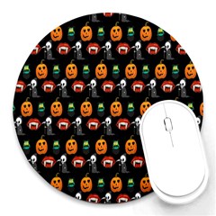 Halloween Round Mousepads by Sparkle