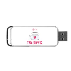 Your Tea-riffic Portable Usb Flash (one Side) by CuteKingdom