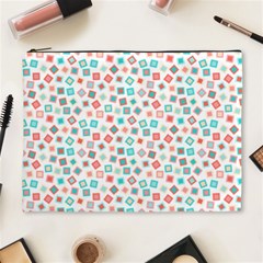 Aqua Coral Cosmetic Bag (xl) by CuteKingdom