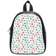 Aqua Coral School Bag (small) by CuteKingdom