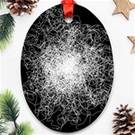 String Theory Ornament (Oval) Front