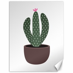 Cactus Canvas 12  X 16  by CuteKingdom