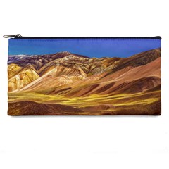 Colored Mountains Landscape, La Rioja, Argentina Pencil Case by dflcprintsclothing