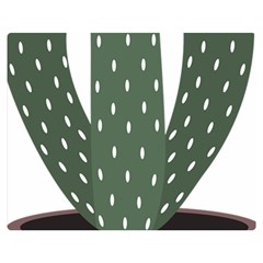 Cactus Double Sided Flano Blanket (medium)  by CuteKingdom