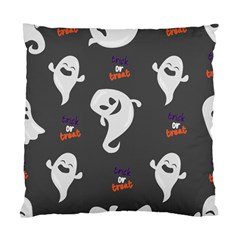 Halloween Ghost Trick Or Treat Seamless Repeat Pattern Standard Cushion Case (two Sides) by KentuckyClothing