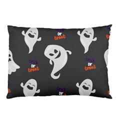 Halloween Ghost Trick Or Treat Seamless Repeat Pattern Pillow Case (two Sides) by KentuckyClothing