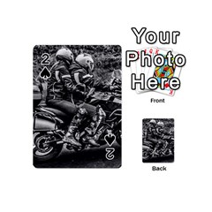 Motorcycle Riders At Highway Playing Cards 54 Designs (mini) by dflcprintsclothing