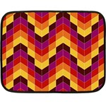 Geometric  Double Sided Fleece Blanket (Mini)  35 x27  Blanket Front