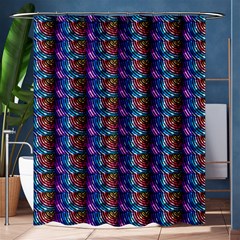 Abstract Illusion Shower Curtain 60  X 72  (medium)  by Sparkle