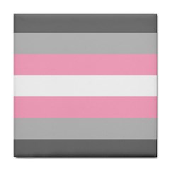 Demigirl Pride Flag Lgbtq Tile Coaster by lgbtnation