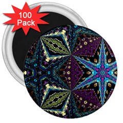 Ornate Star 3  Magnets (100 Pack) by Dazzleway