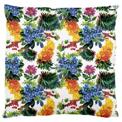 Flowers Pattern Standard Flano Cushion Case (one Side) by goljakoff