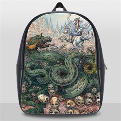 Slay Your Dragons - By Larenard School Bag (xl) by LaRenard