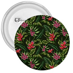 Tropical Flowers 3  Buttons by goljakoff