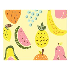 Fruit Double Sided Flano Blanket (large)  by HermanTelo