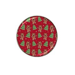 Gingerbread Krampus Hat Clip Ball Marker (4 Pack) by Valentinaart