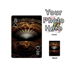 Fractal Illusion Playing Cards 54 Designs (mini) by Sparkle