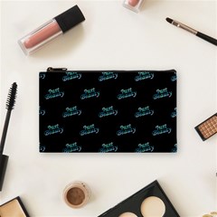 Just Beauty Words Motif Print Pattern Cosmetic Bag (small) by dflcprintsclothing