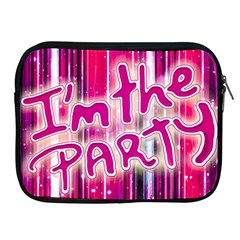 Party Concept Typographic Design Apple Ipad 2/3/4 Zipper Cases by dflcprintsclothing